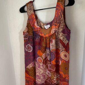 Two hearts maternity floral print sleeveless shirt size extra large